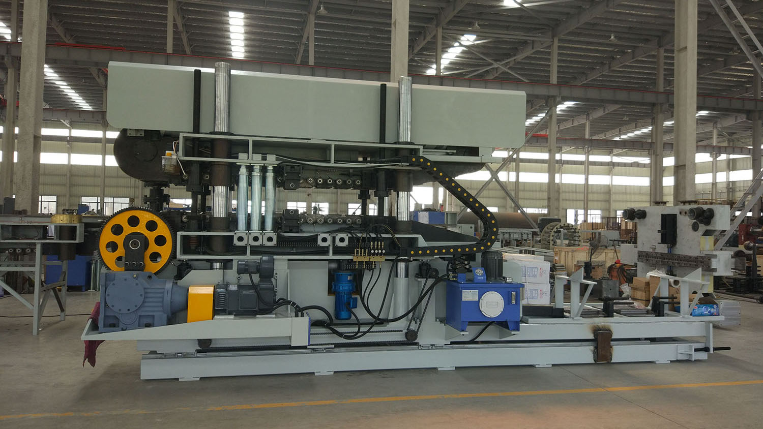 HDPE PP PVC Corrugated Pipe Production Line (2).mp4